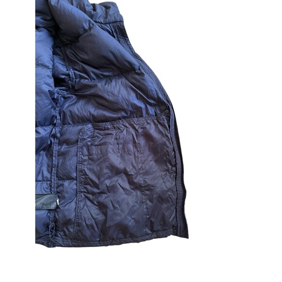 Uniqlo Ultra Light Down Packable Puffer Coat Men's Medium Navy Blue Lightweight - Picture 12 of 14